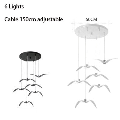 Beachy Chic Hanging Glass Lamp