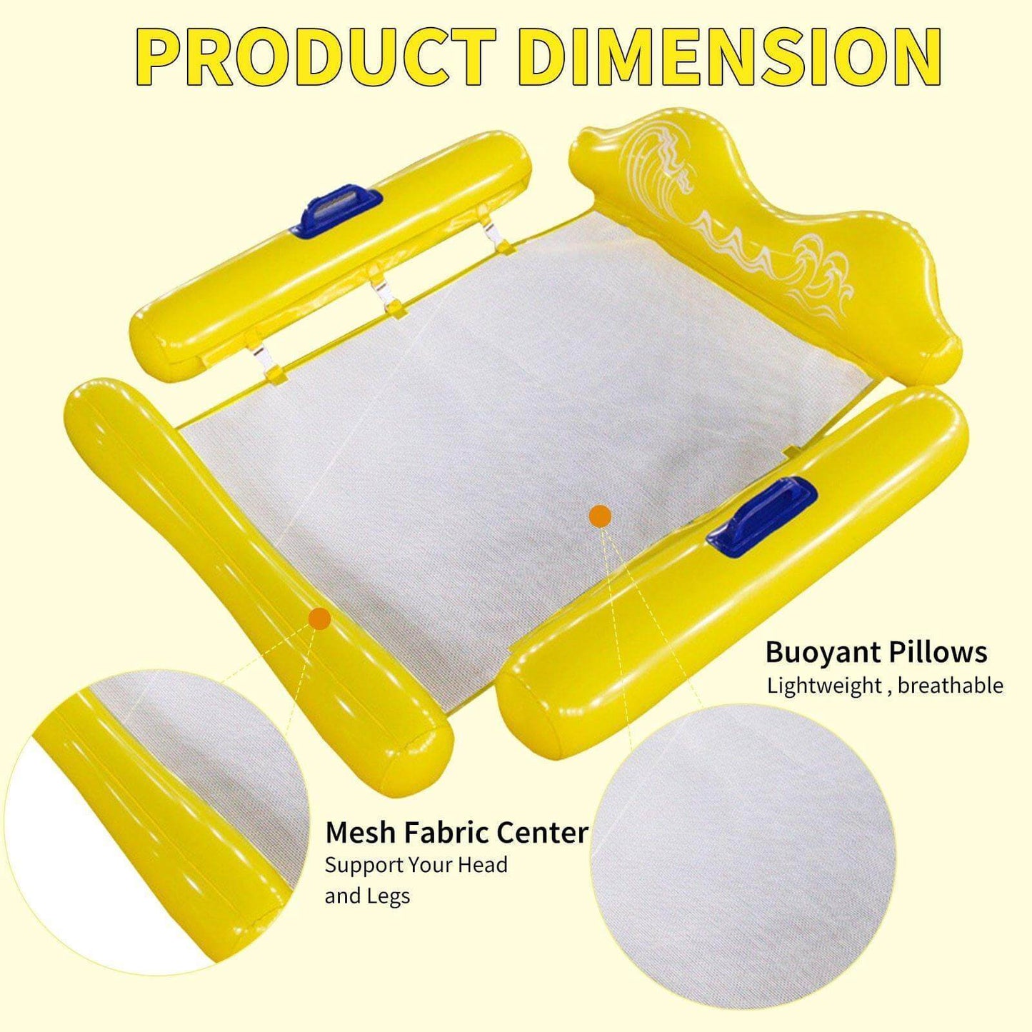 Premium Pool Float Hammock Lounger