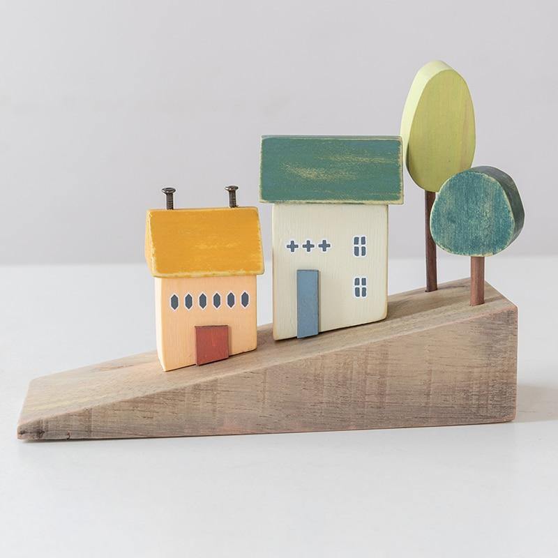 Country Wooden Mini Home Decor - Luxicro