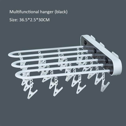 Compact Collapsible Sock Dryer Storage Rack