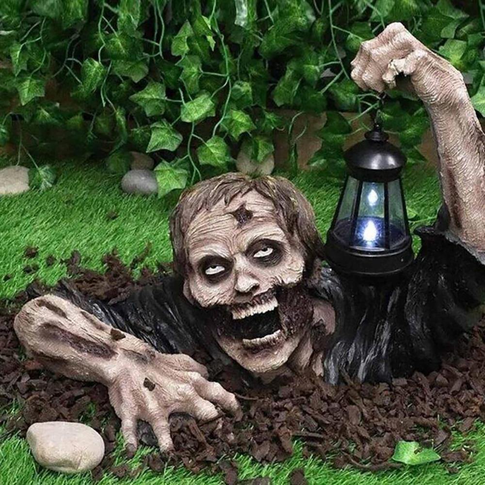 Creepy Zombie Statue Figure - Luxicro