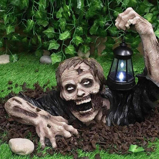 Creepy Zombie Statue Figure - Luxicro