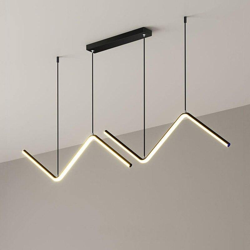 Modern Angular LED Hanging Lights - Luxicro