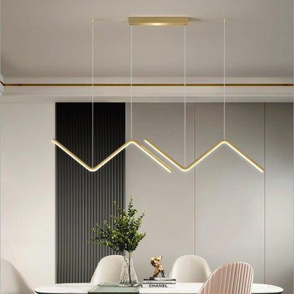 Modern Angular LED Hanging Lights