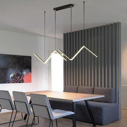 Modern Angular LED Hanging Lights