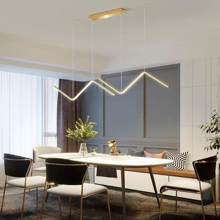 Modern Angular LED Hanging Lights