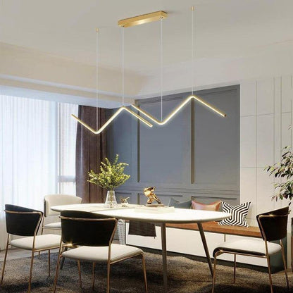 Modern Angular LED Hanging Lights
