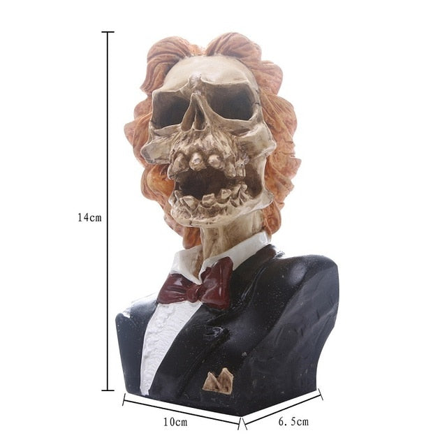 Creepy Skeleton Halloween Decoration Figurine