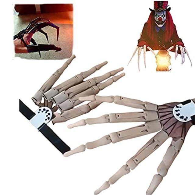 Scary Lighted Halloween Hand Accessory