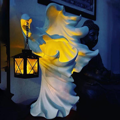 Creepy Glow Ghost Figurine Decoration - Luxicro