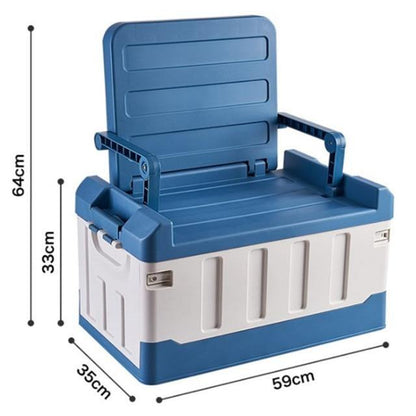 Collapsible Fabric Storage Stool