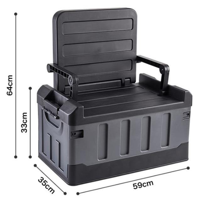 Collapsible Fabric Storage Stool