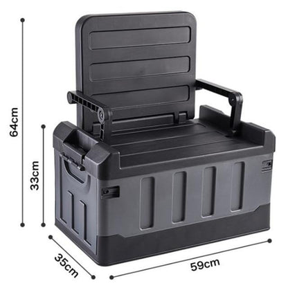 Collapsible Fabric Storage Stool
