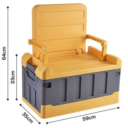 Collapsible Fabric Storage Stool