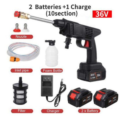 Compact Wireless Car Washer Spray Nozzle
