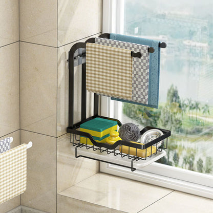Space Saving Dish Drying Rack with Tray