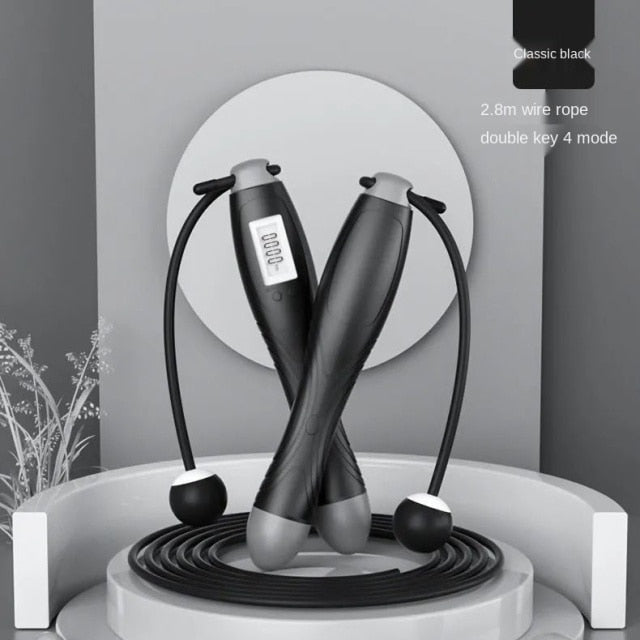 Electronic Fitness Jump Rope Counter - Luxicro