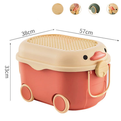 Bright Childrens Toy Storage Chest Box