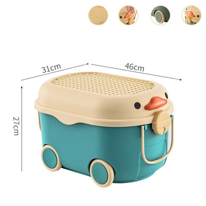 Bright Childrens Toy Storage Chest Box