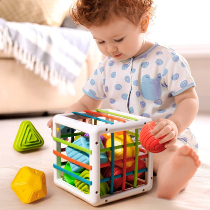 Vibrant Children's Construction Blocks Toy