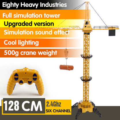 Cool Remote Control Construction Crane Toy