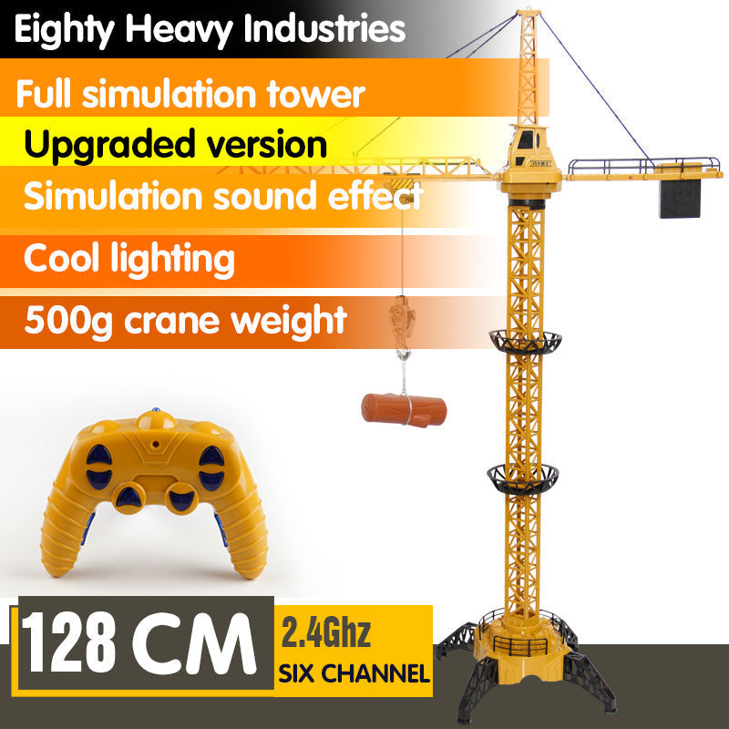 Cool RC Construction Crane Toy for Children - Luxicro