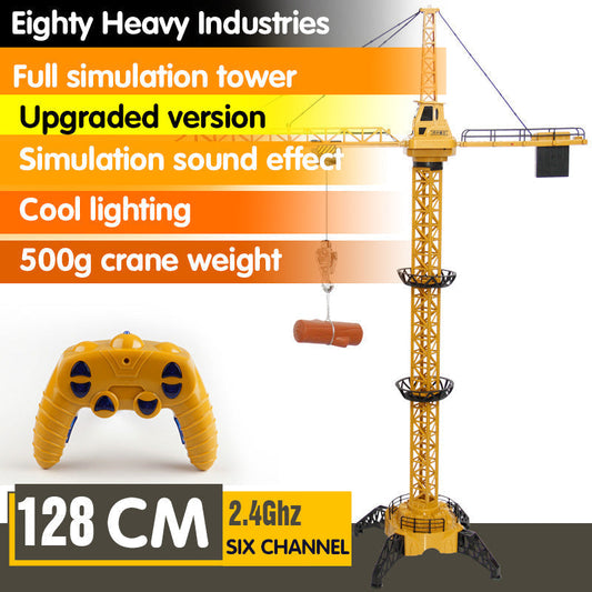 Cool RC Construction Crane Toy for Children - Luxicro