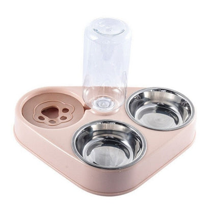 Stainless Steel 2 Piece Pet Food Bowl Set