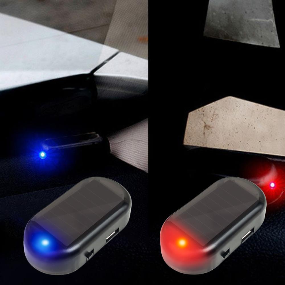 Car Security Dummy Solar Alarm Light