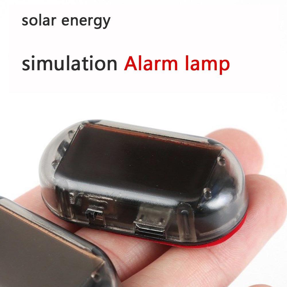 Car Security Dummy Solar Alarm Light