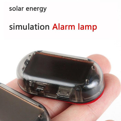 Car Security Dummy Solar Alarm Light