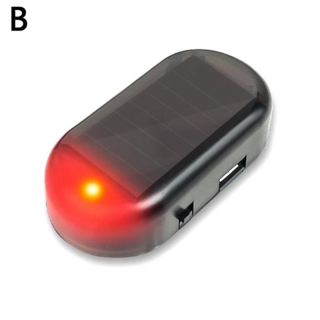 Car Security Dummy Solar Alarm Light - Luxicro