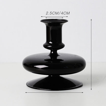 Simple Mercury Glass Tea Light Holder