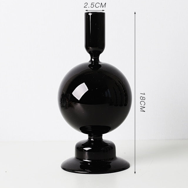 Simple Mercury Glass Tea Light Holder