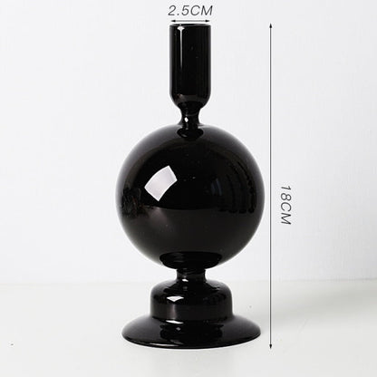 Simple Mercury Glass Tea Light Holder