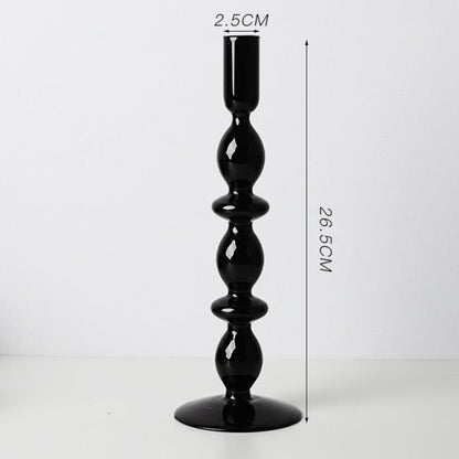 Simple Mercury Glass Tea Light Holder