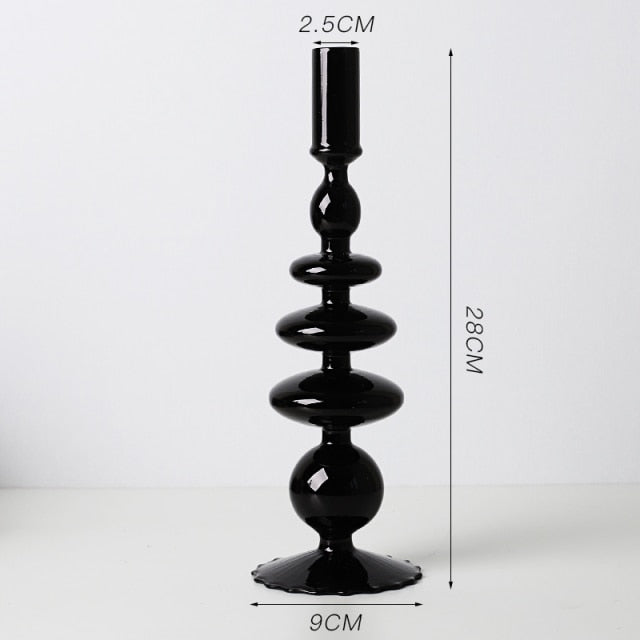 Simple Mercury Glass Tea Light Holder