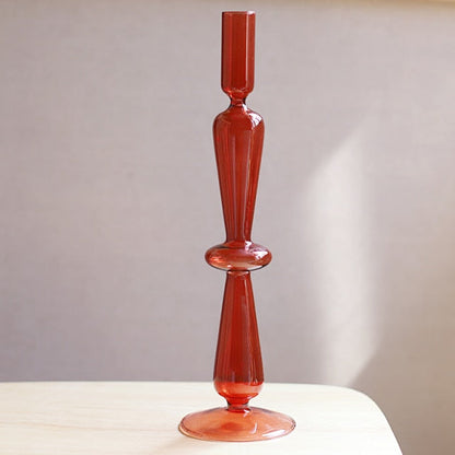 Simple Mercury Glass Tea Light Holder