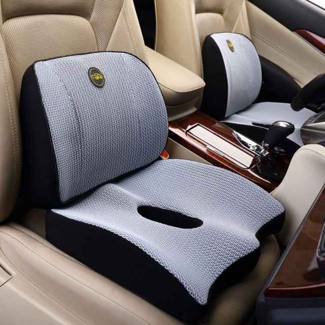 Relaxing Auto Back Support Pillow