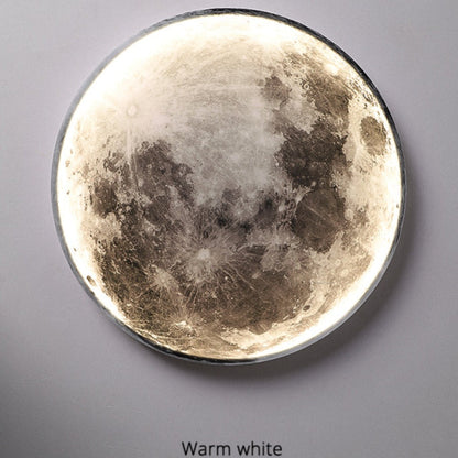 Glowing Moon Globe Night Light for Wall or Ceiling