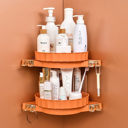 Compact Wall Mounted Bathroom Shelf Storage - Luxicro