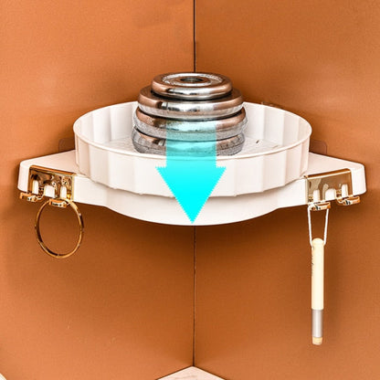 Compact Wall Mounted Bathroom Shelf Storage