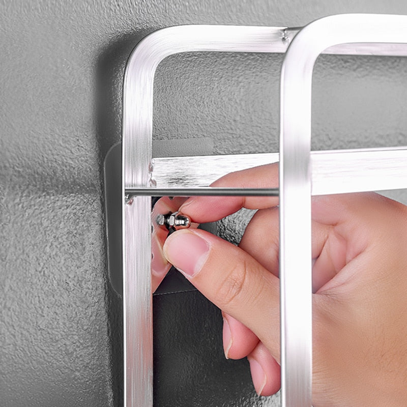 Strong Clear Self Adhesive Wall Hooks 10 Pack
