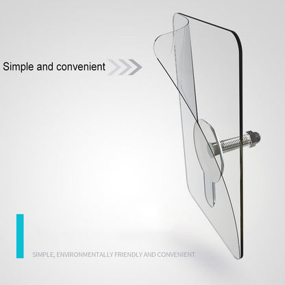 Strong Clear Self Adhesive Wall Hooks 10 Pack