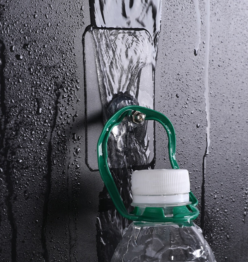 Strong Clear Self Adhesive Wall Hooks 10 Pack