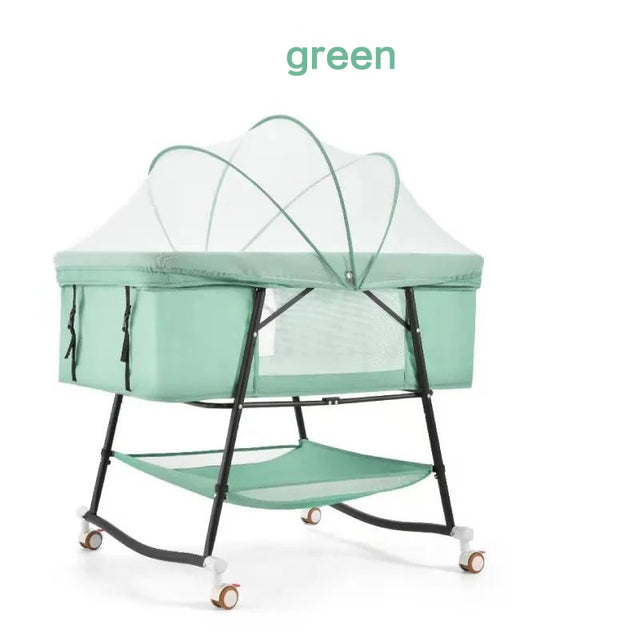 Compact Travel Baby Bed with Insect Net