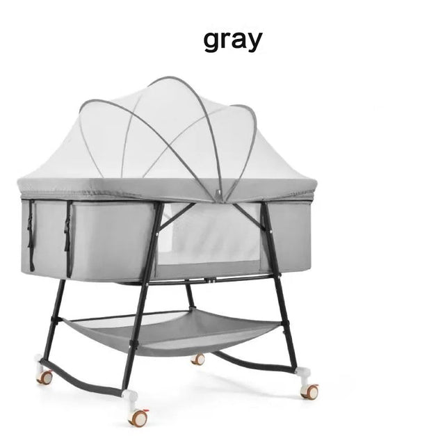 Compact Travel Baby Bed with Insect Net