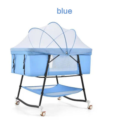 Compact Travel Baby Bed with Insect Net