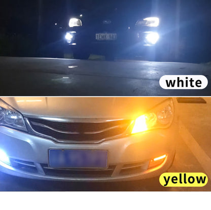 Bright 2PCS Car LED Turn Signal Light Strips Waterproof