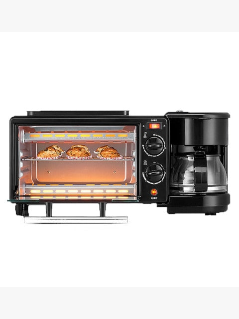 Space Saving 3 in 1 Toaster Oven